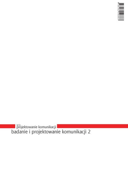 Image of Badanie i projektowanie komunikacji 2