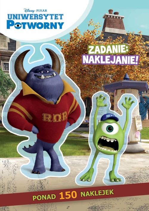 Image of Uniwersytet Potworny Zadanie naklejanie