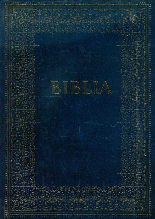 Image of Biblia podróżna granatowa