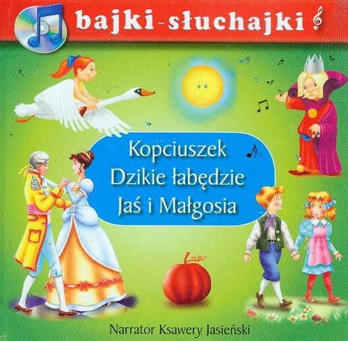 Image of Kopciuszek Dzikie łabędzie Jaś i Małgosia bajki-słuchajki