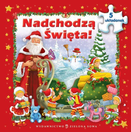 Image of Nadchodzą święta Książka z puzzlami