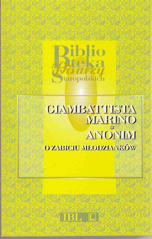 Image of O zabiciu młodzianków