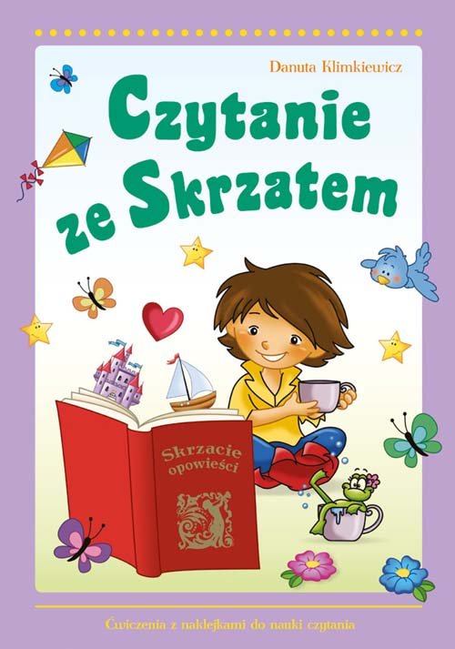 Image of Czytanie ze Skrzatem Ćwiczenia z naklejkami do nauki czytania