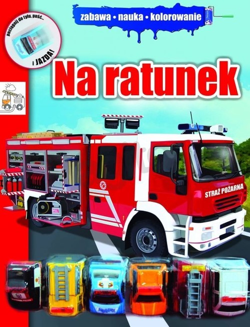 Image of Na ratunek Zabawa nauka kolorowanie