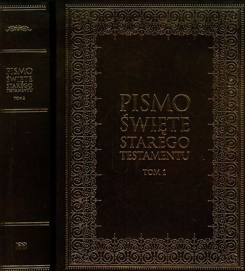 Image of Pismo Święte Starego Testamentu Tom 1-2 duże litery. Pakiet