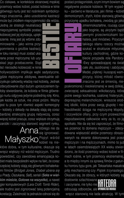 Image of Bestie i ofiary Przemoc wobec kobiet w filmie współczesnym