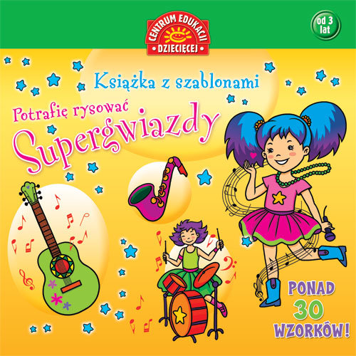 Image of Supergwiazdy Książka z szablonami