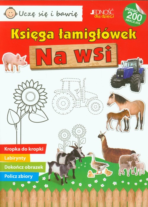 Image of Uczę się i bawię Księga łamigłówek Na wsi