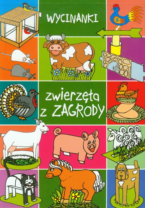 Image of Wycinanki Zwierzęta z zagrody