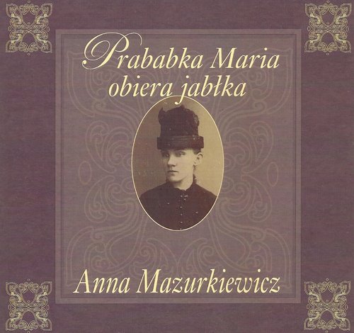 Image of Prababka Maria obiera jabłka