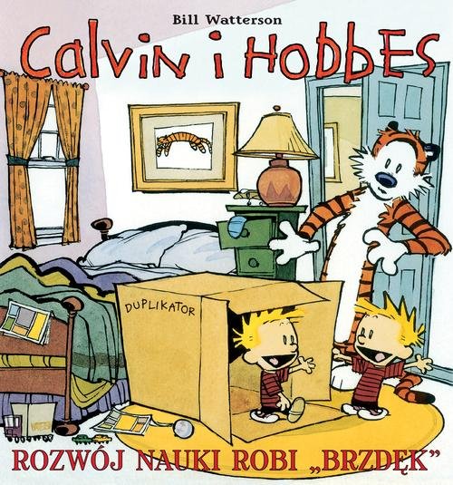 Image of Calvin i Hobbes 6 Rozwój nauki robi brzdęk