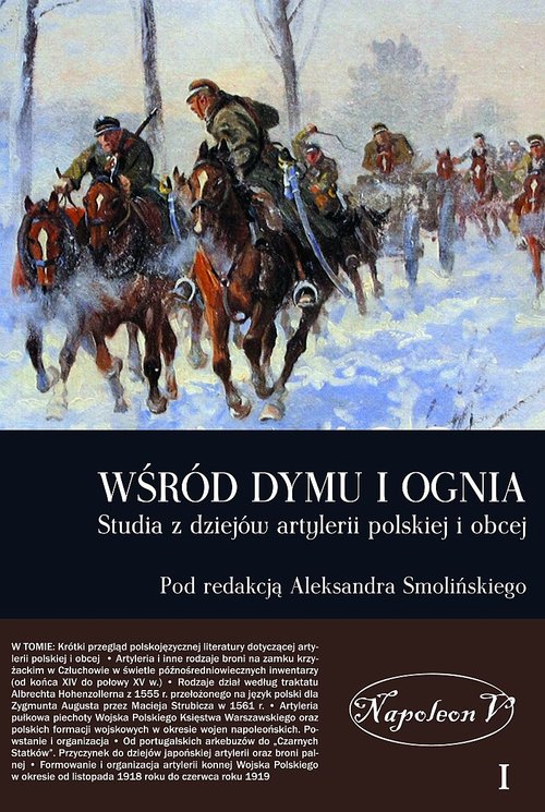 Image of Wśród dymu i ognia Studia i materiały do dziejów artylerii polskiej i obcej Tom 1