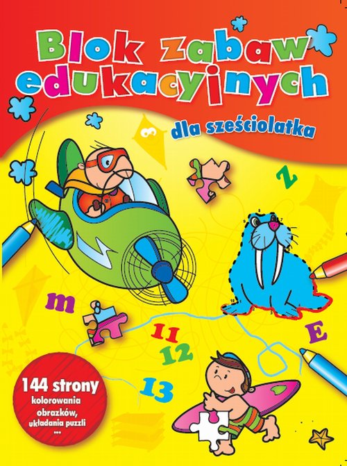 Image of Blok Zabaw edukacyjnych dla sześciolatka