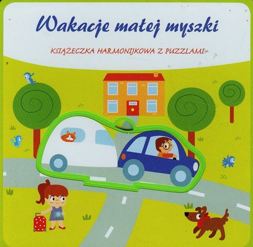 Image of Wakacje małej myszki Książeczka harmonijkowa z puzzlami