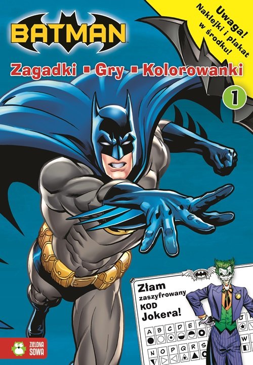 Image of Batman Zadania gry naklejki 1