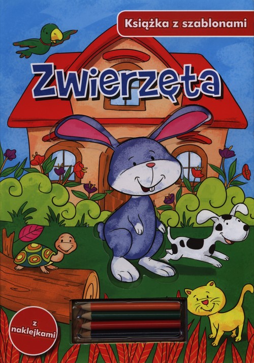 Image of Zwierzęta Książka z szablonami