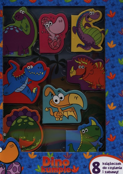 Image of Dino kumple 8 książeczek do czytania i zabawy