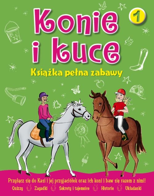 Image of Konie i kuce Książka pełna zabaw 1