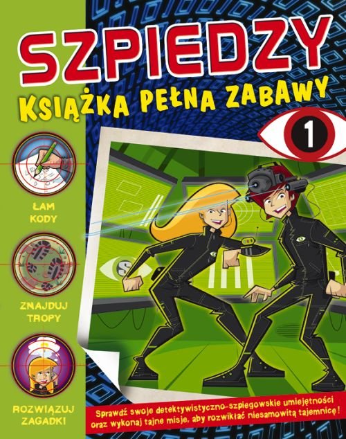 Image of Szpiedzy Książka pełna zabaw 1
