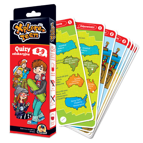 Image of Xplore Team Quizy edukacyjne 8-9 lat