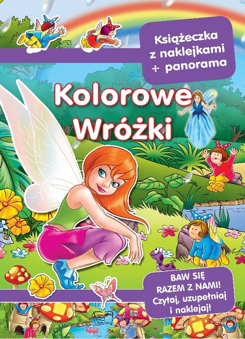 Image of Kolorowe wróżki Panoramy z naklejkami