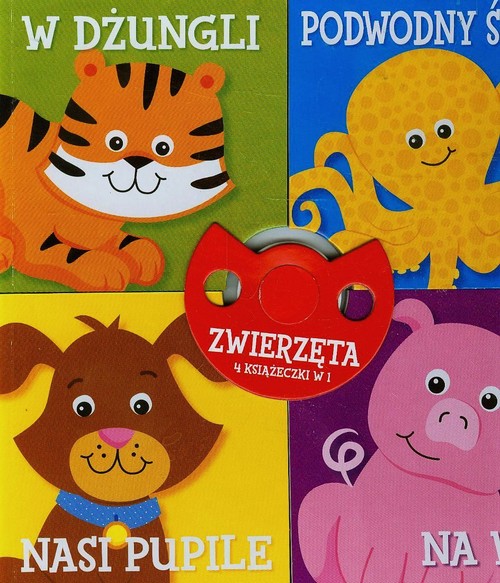 Image of Zwierzęta 4 książeczki w 1