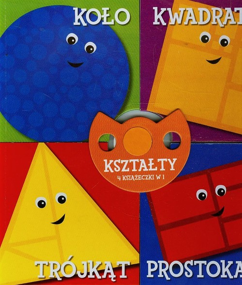 Image of Kształty 4 książeczki w 1