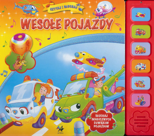 Image of Wesołe pojazdy Książeczka z dźwiękiem