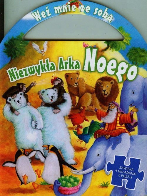 Image of Niezwykła Arka Noego Zawiera 4 układanki z puzzli