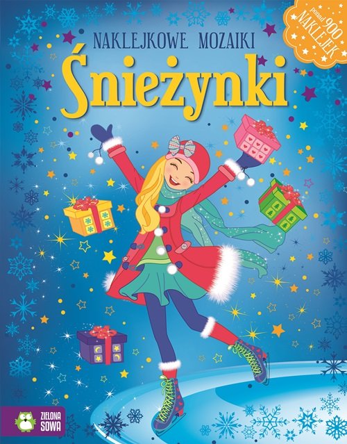 Image of Naklejkowe mozaiki Śnieżynki