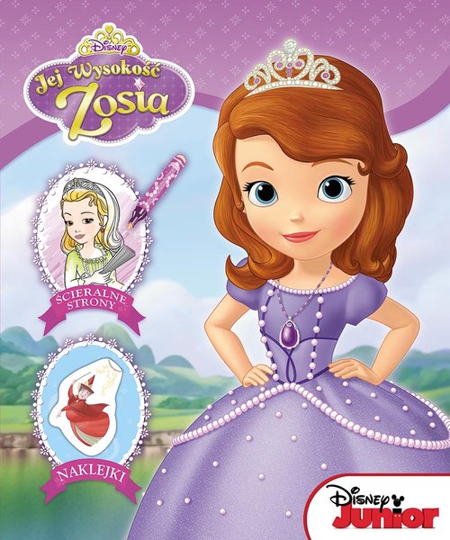 Image of Jej wysokość Zosia Ścieralne strony Naklejki