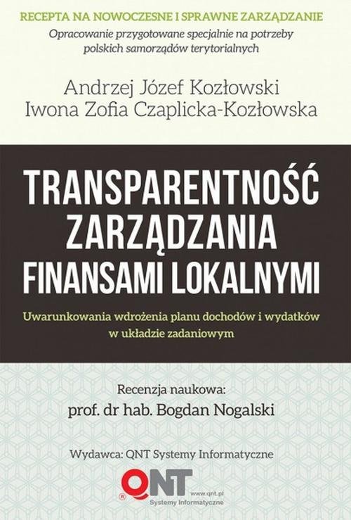 Image of Transparentność zarządzania finansami lokalnymi