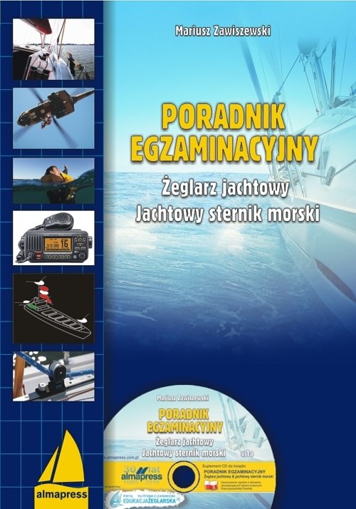 Image of Poradnik egzaminacyjny Żeglarz jachtowy & jachtowy sternik morski + CD