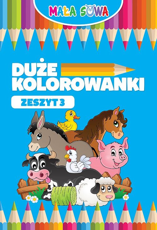 Image of Duże kolorowanki Zeszyt 3