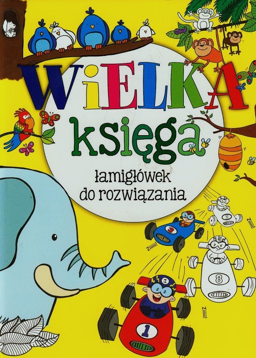 Image of Wielka księga łamigłówek do rozwiązania