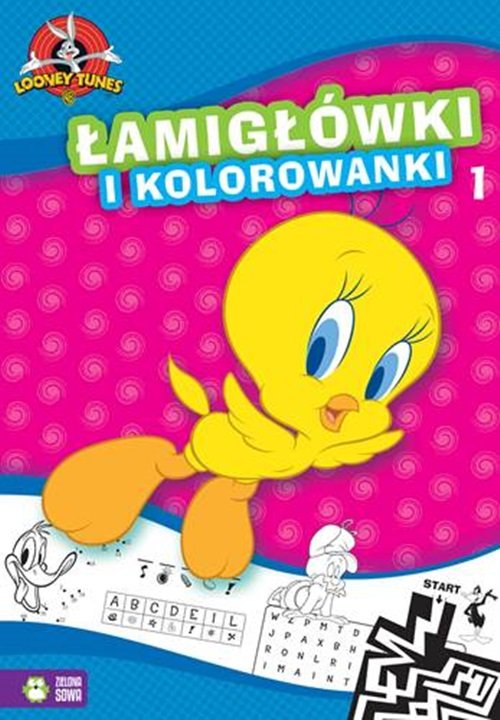 Image of Looney Tunes Łamigłówki i kolorowanki Część 1