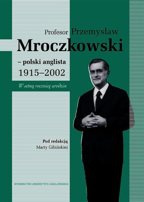 Image of Profesor Przemysław Mroczkowski polski anglista 1915-2002