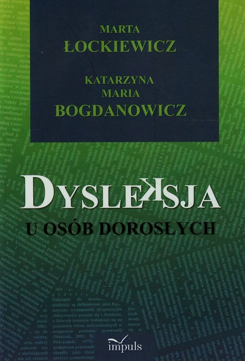 Image of Dysleksja u osób dorosłych