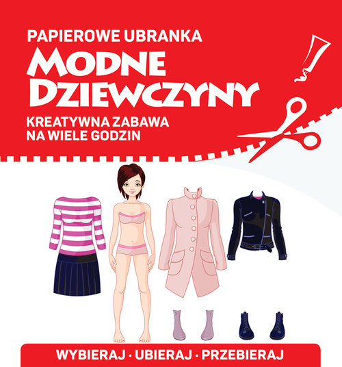 Image of Papierowe ubranka Modne dziewczyny