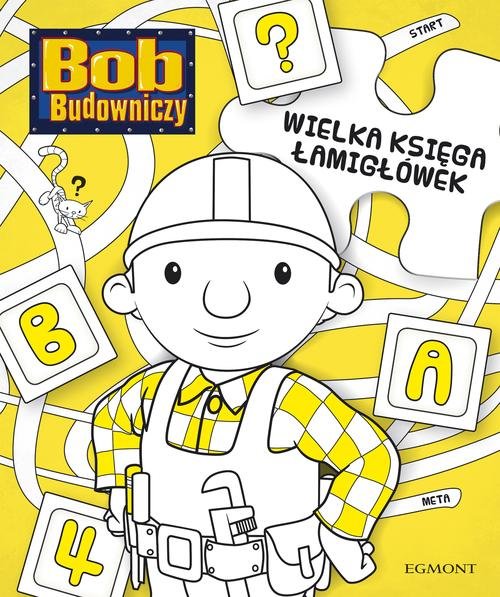 Image of Wielka księga łamigłówek Bob Budowniczy