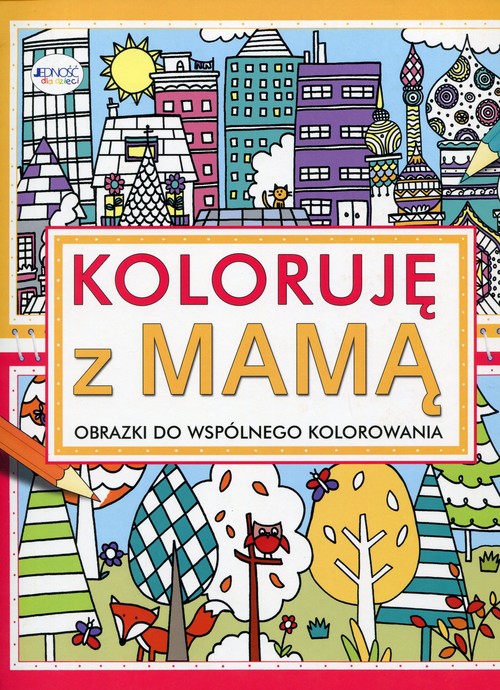 Image of Koloruję z mamą Obrazki do wspólnego kolorowania