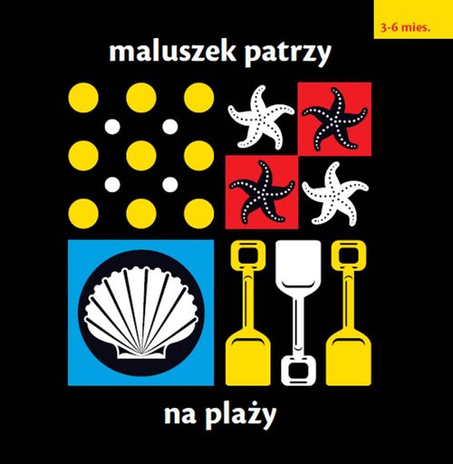 Image of Maluszek patrzy Na plaży