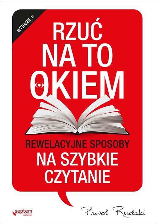Image of Rzuć na to okiem Rewelacyjne sposoby na szybkie czytanie
