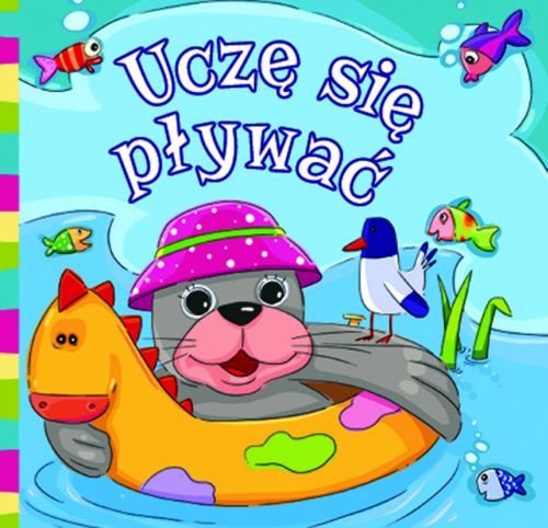 Image of Uczę się pływać Książeczka kąpielowa z grzechotką