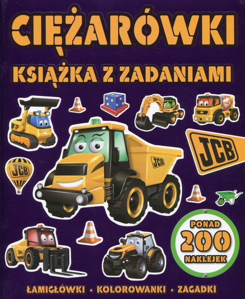 Image of Ciężarówki Książka z zadaniami