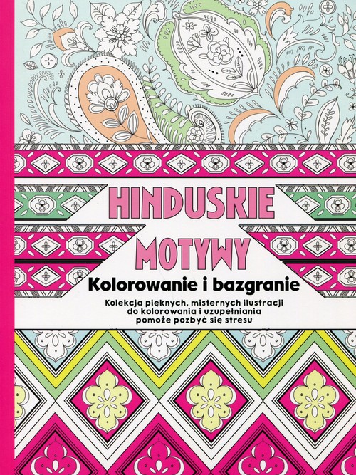 Image of Hinduskie motywy Kolorowanie i bazgranie