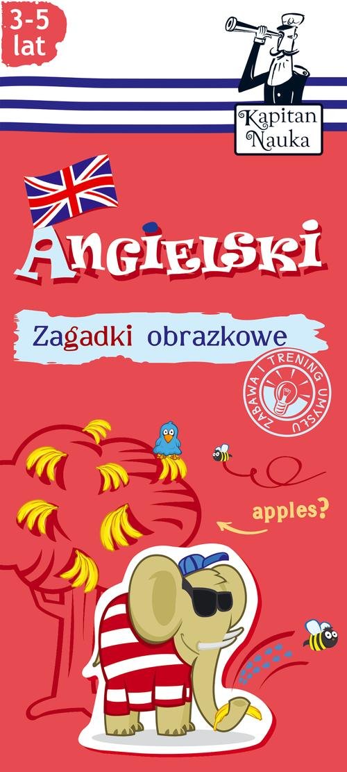 Image of Zagadki obrazkowe Angielski 3-5 lat