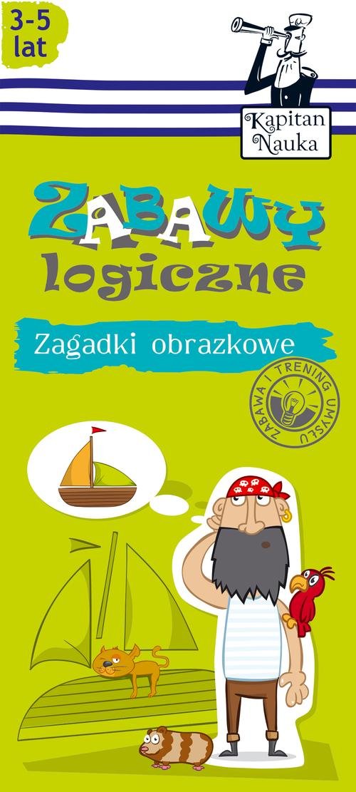 Image of Zagadki obrazkowe Zabawy logiczne 3-5 lat