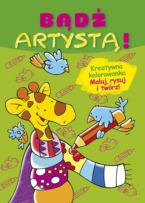 Image of Bądź artystą zeszyt zielony (zeszyt zielony)