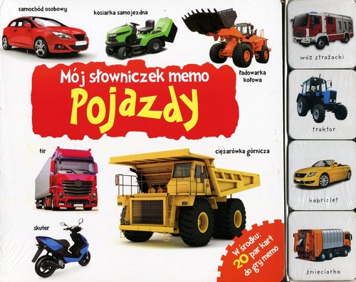 Image of Mój słowniczek memo Pojazdy